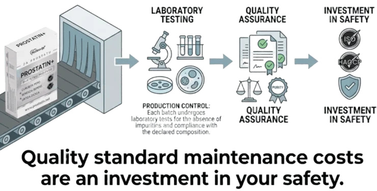prostatin quality control